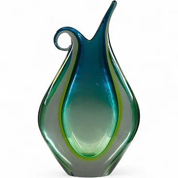 Large submerged glass vase, 1960s