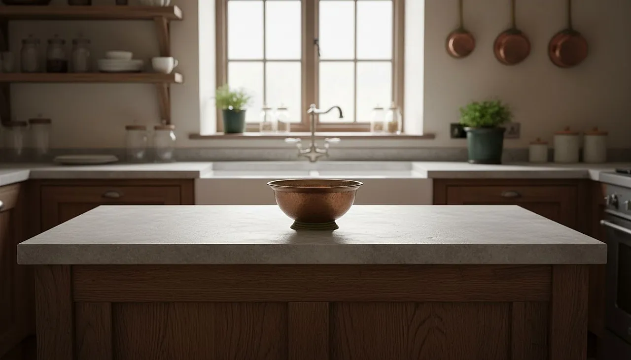 Medium copper sink, 20s 1