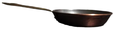 Padella piccola in rame, anni '70