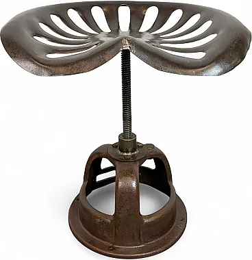 Vintage Industrial Swivel Chair, 1950s