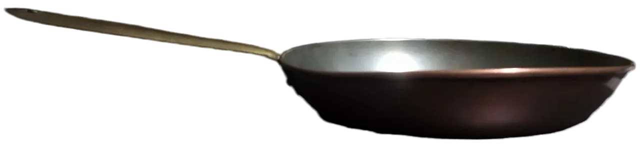 Padella grande in rame, anni '70 4
