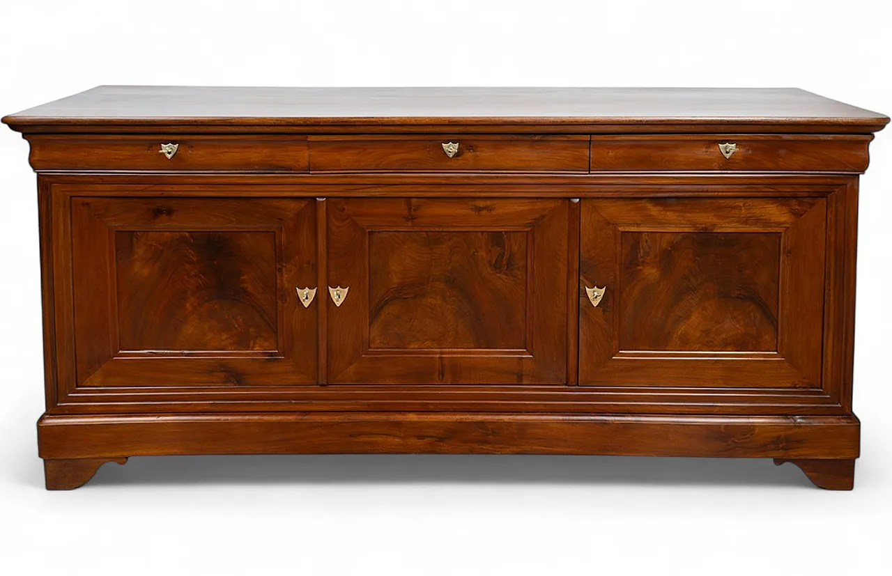 Credenza provenzale a cappuccina in massello di noce Francia, '800 5
