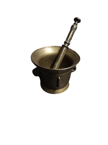 Mortaio medio in bronzo