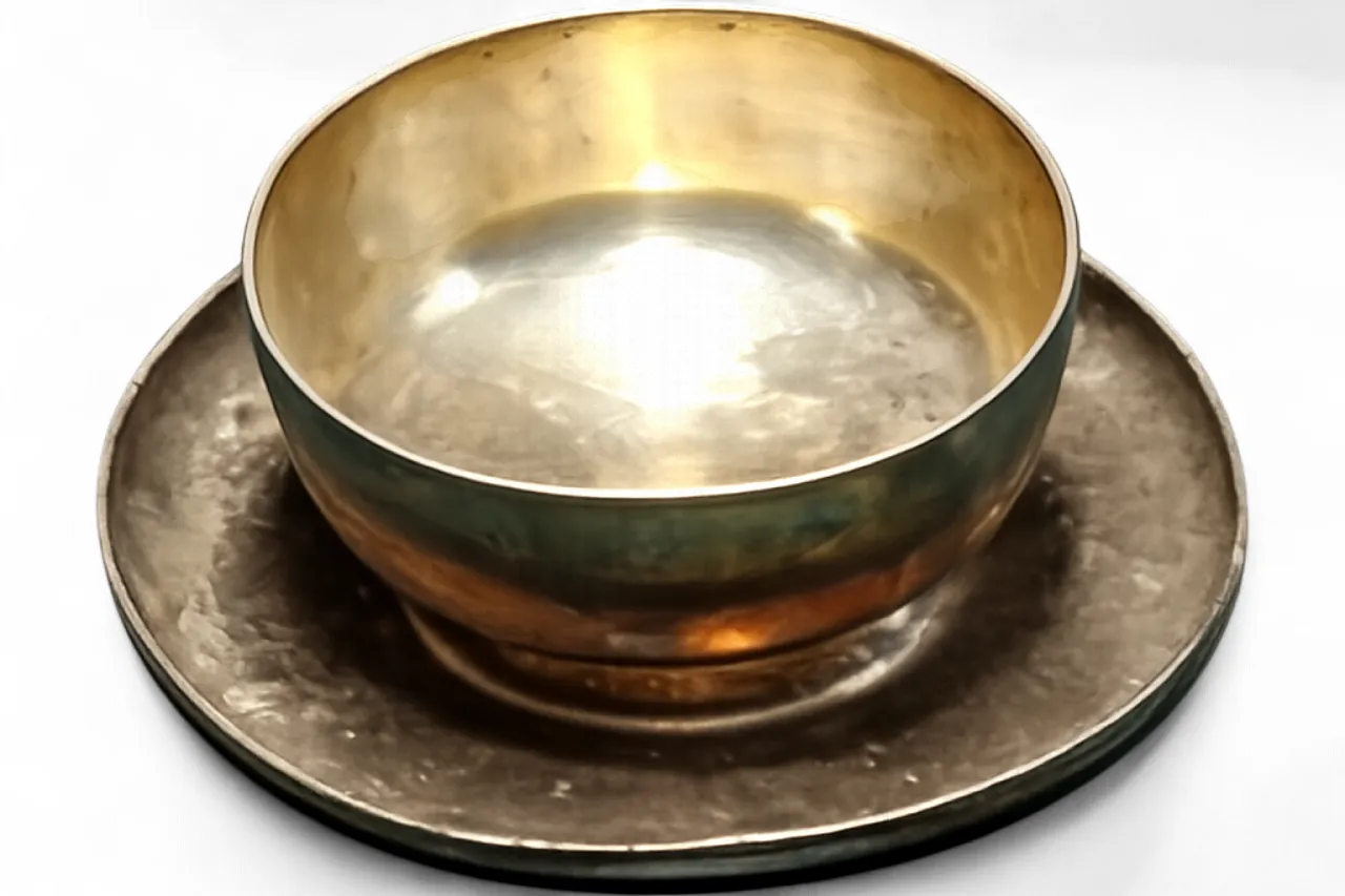 8 silver-plated nickel silver saucer bowls by Giò Ponti for Krupp, 50s 4