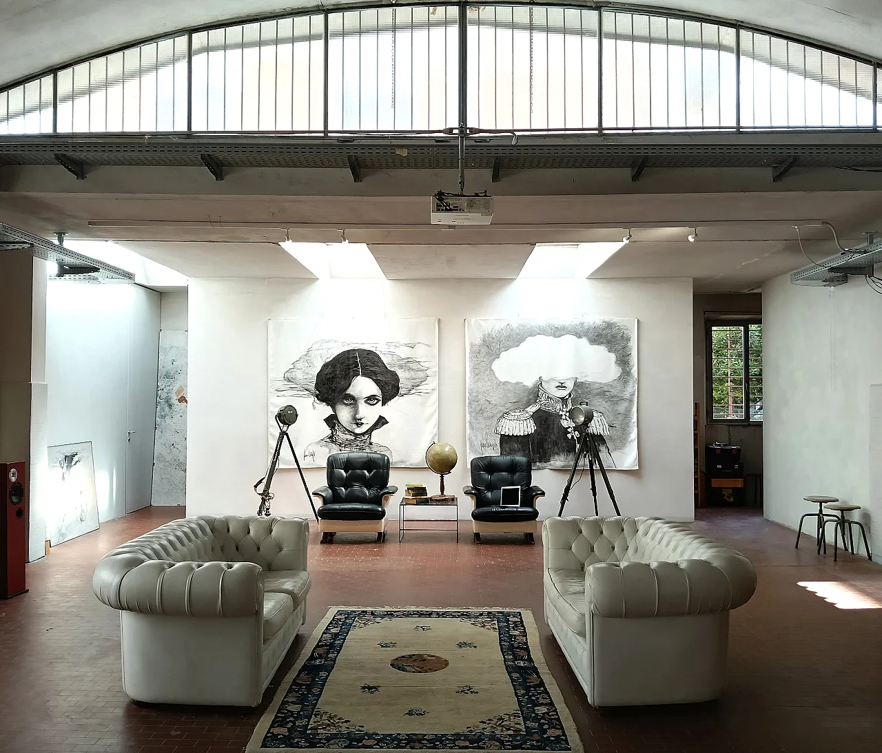 Pair of leather Relax armchairs by  by Mobili Pizzetti-Roma, 1960s 24