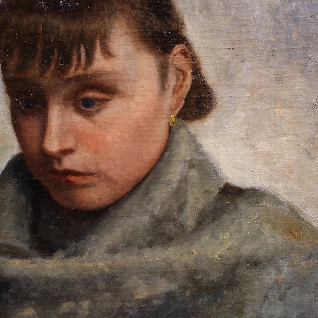 Portrait of a woman in Impressionist style, early 20th century 10