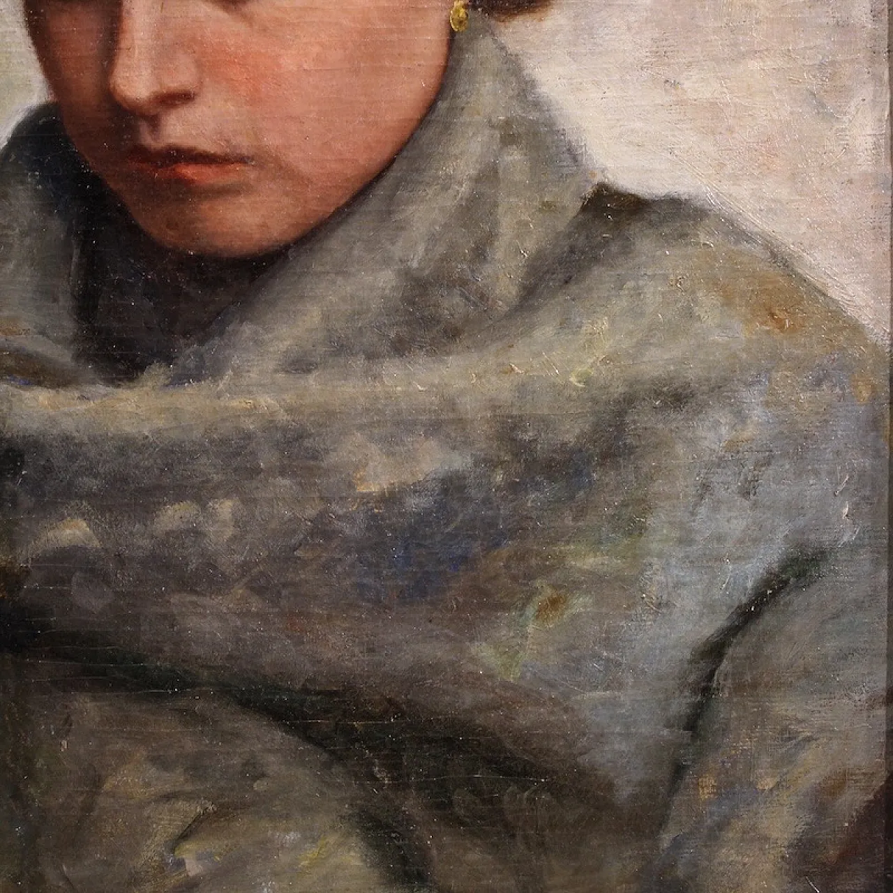 Portrait of a woman in Impressionist style, early 20th century 12