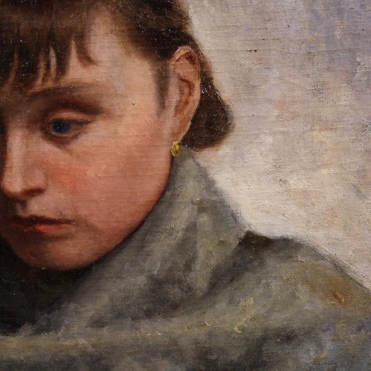 Portrait of a woman in Impressionist style, early 20th century 14