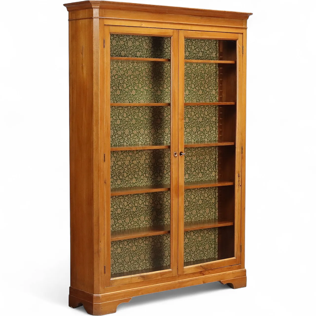 Walnut bookcase, 19th century 10