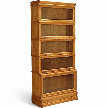 Barrister bookcase in oak, 20th century