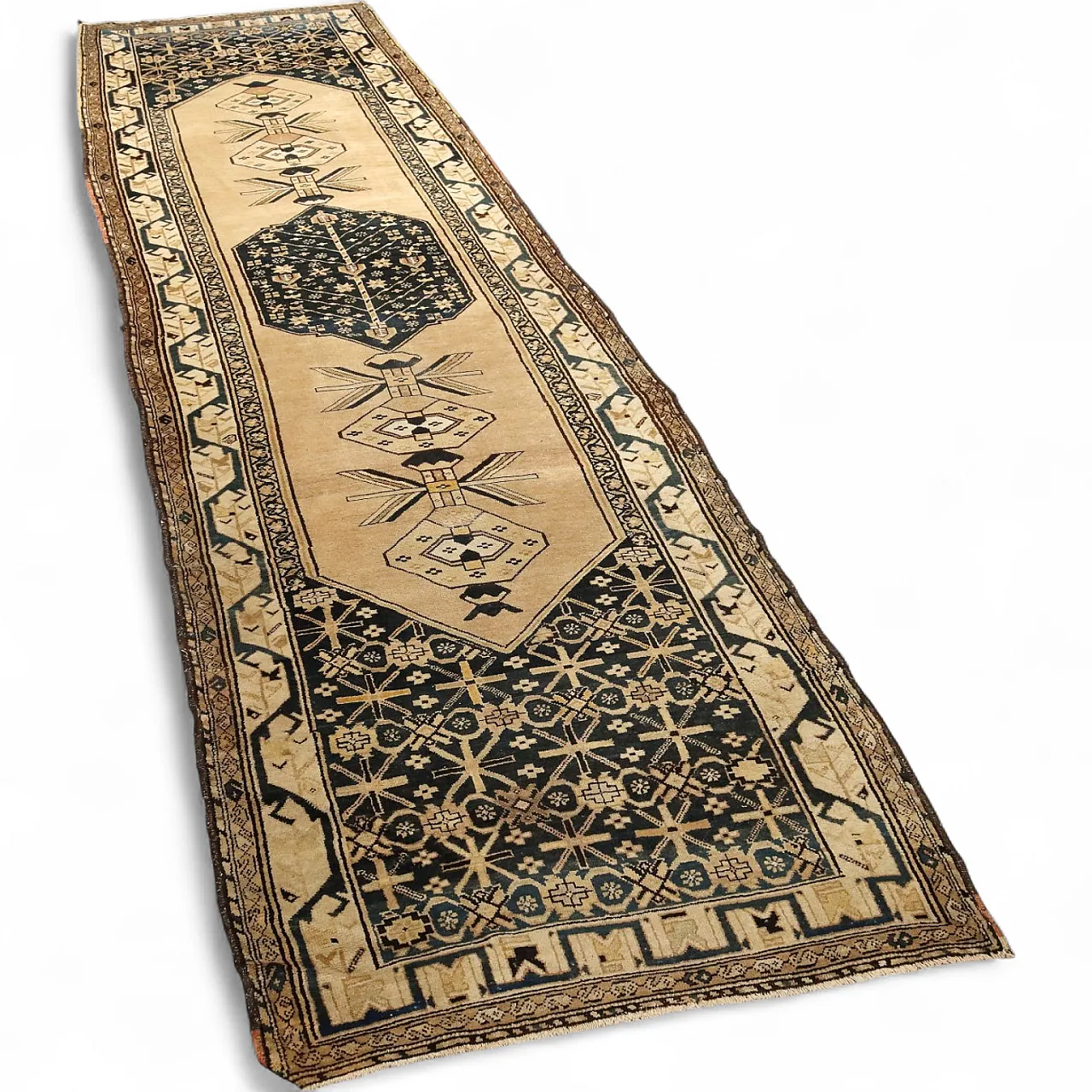 Malayer rug in wool and cotton, 20th century 9