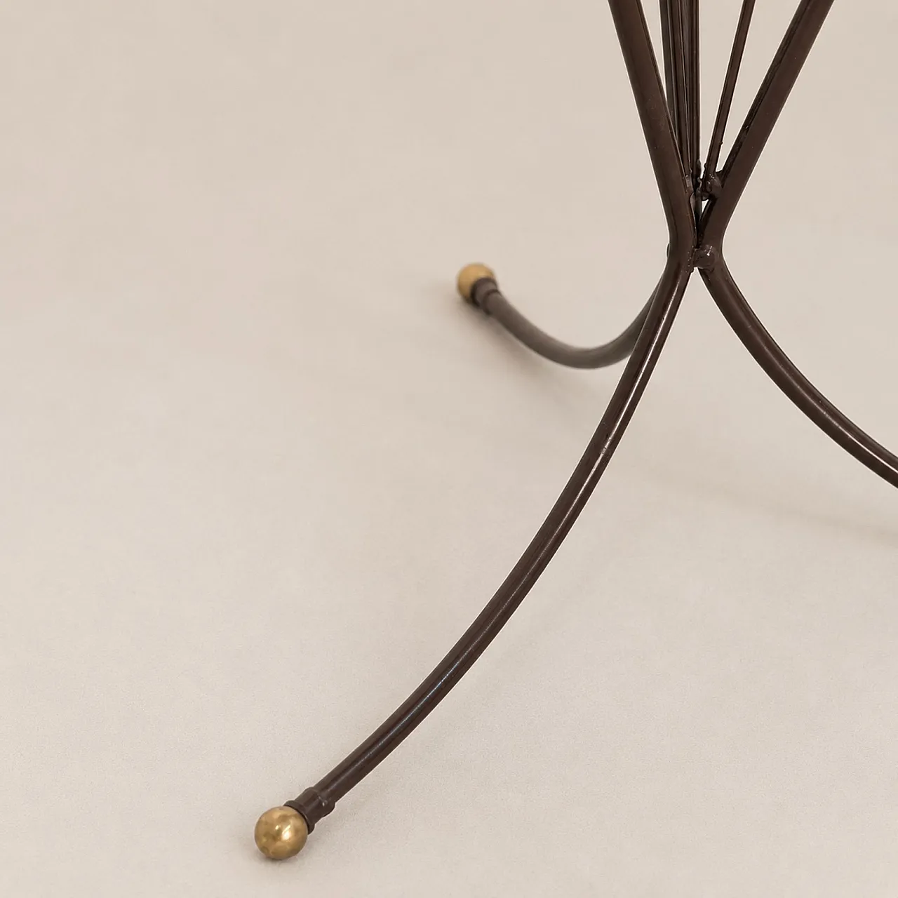 Glass and metal coffee table by Marta Marzotto, 1980s 2