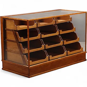 English display cabinet, 1940s