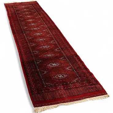 Bukhara rug in cotton and wool, 20th century