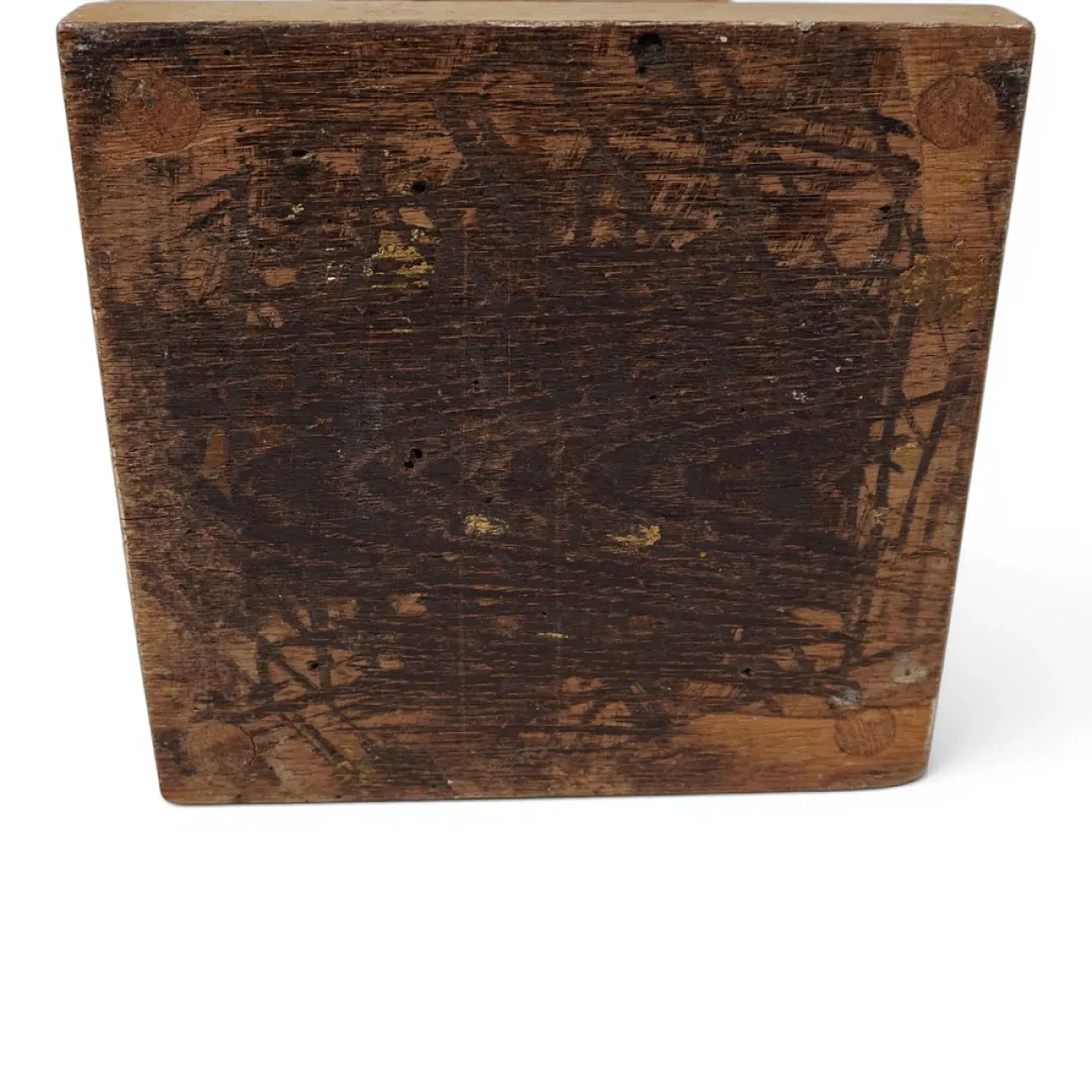 Candeliere scultoreo in legno per chiesa, '800 9