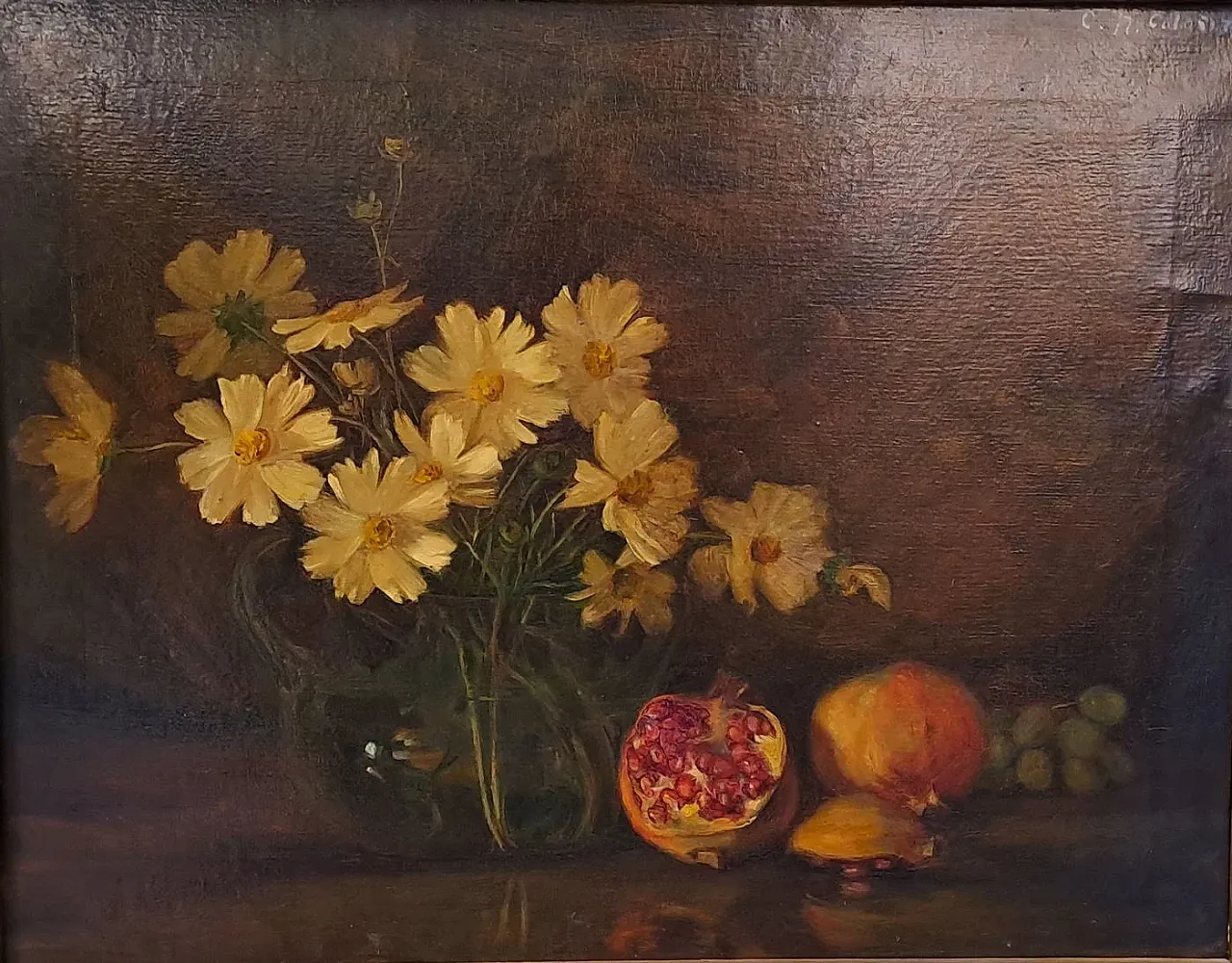 Natura morta di G. Nattiello Colosimo, olio su tela, '900 2