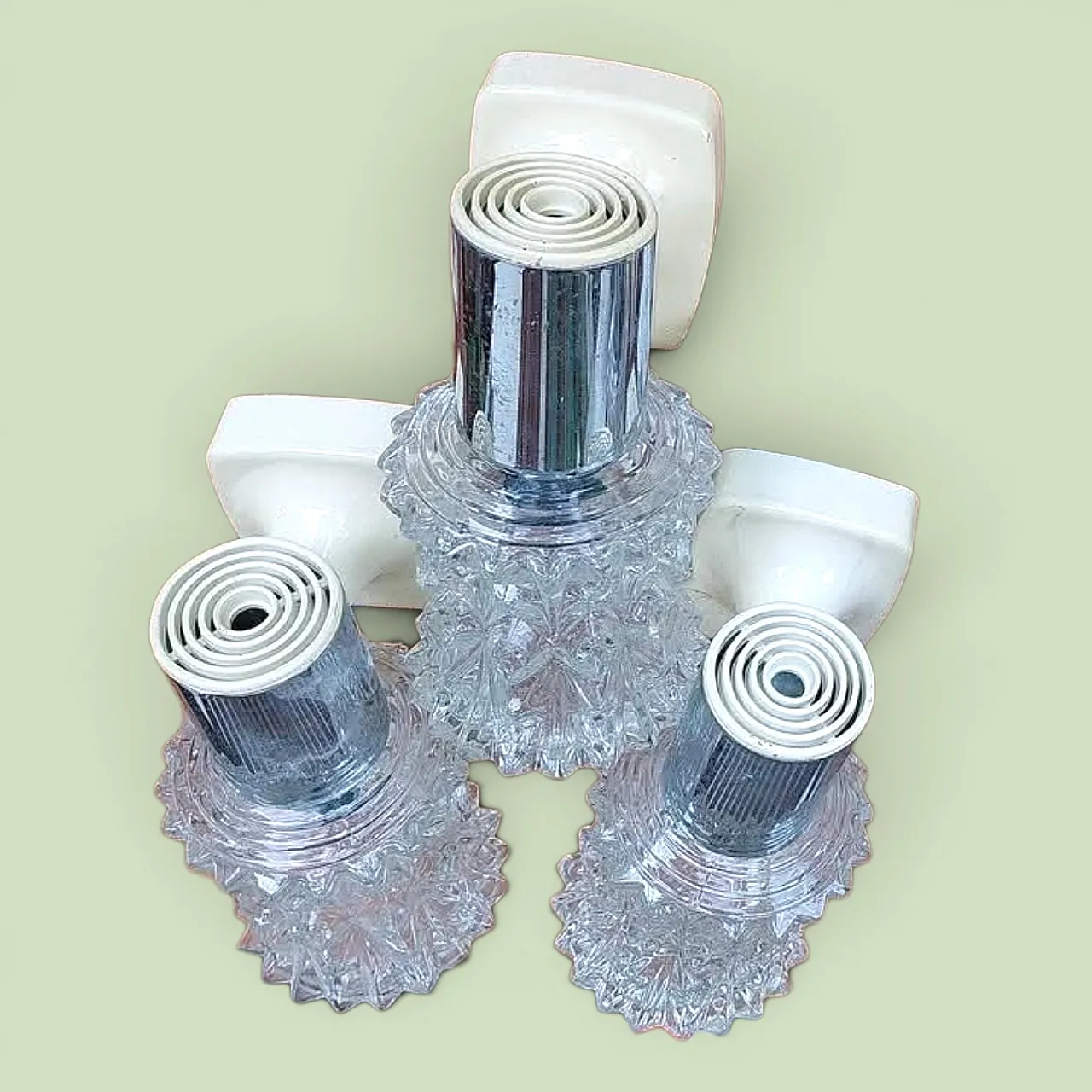 5 wall lights by Targetti Sankey, 1960s 5