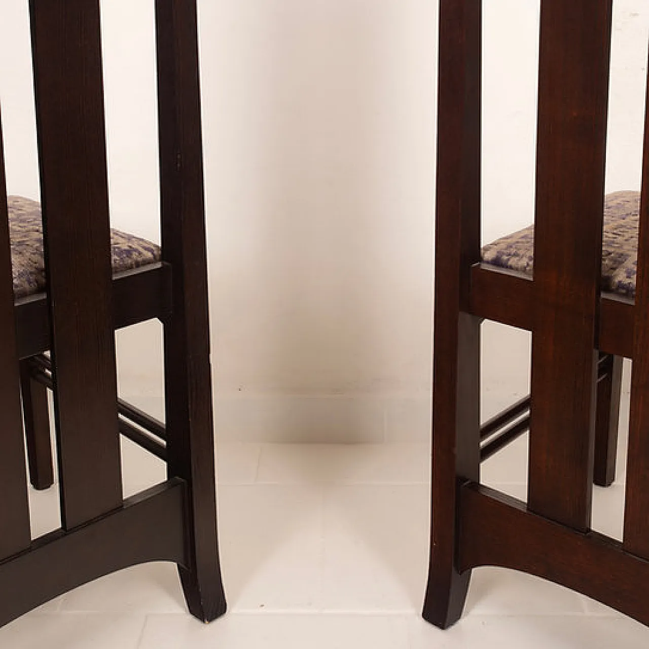 4 306 sedie basse Ingram di CR Mackintosh per Cassina, anni '80 6