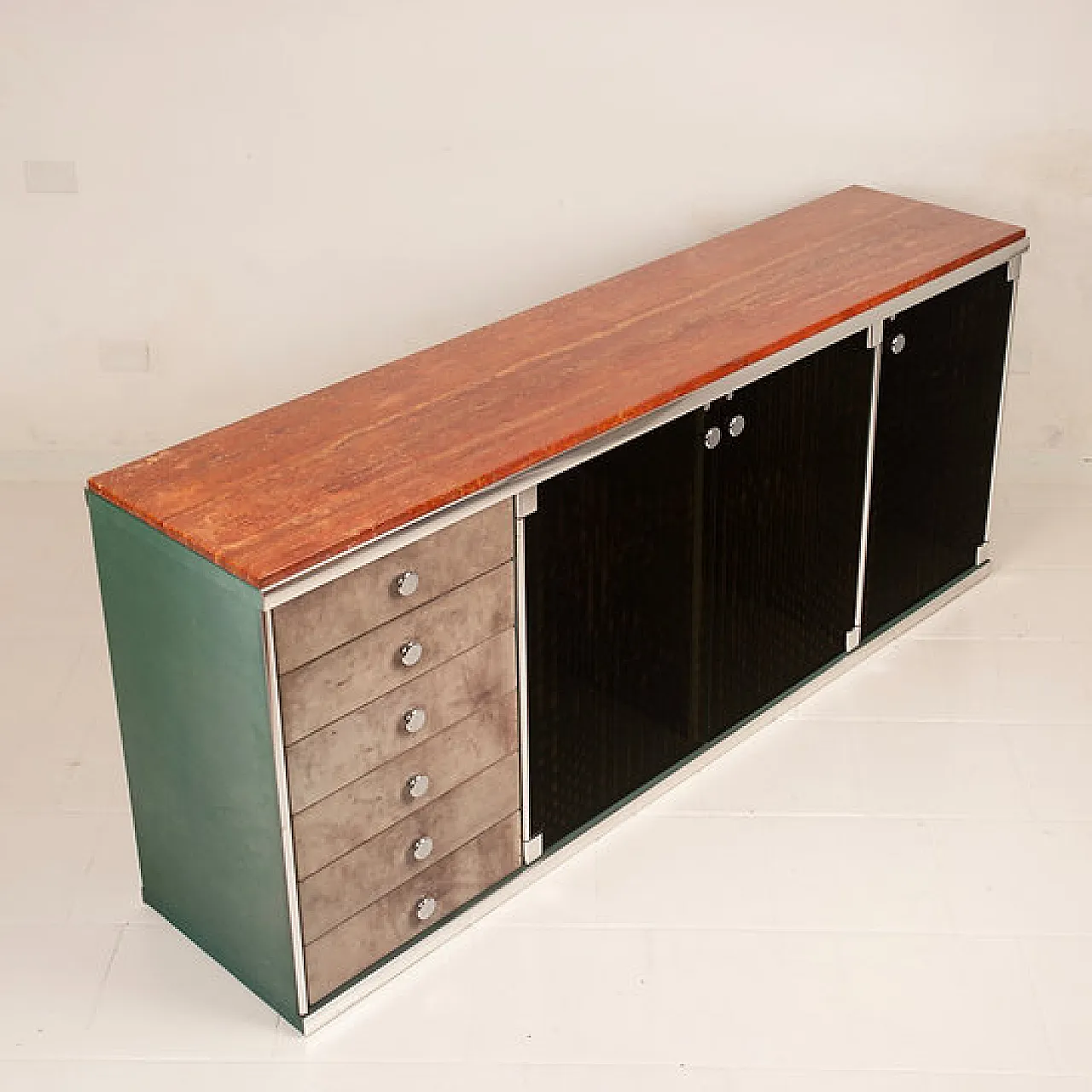 Credenza Tucroma di Guido Faleschini per i4 Mariani, anni '70 7