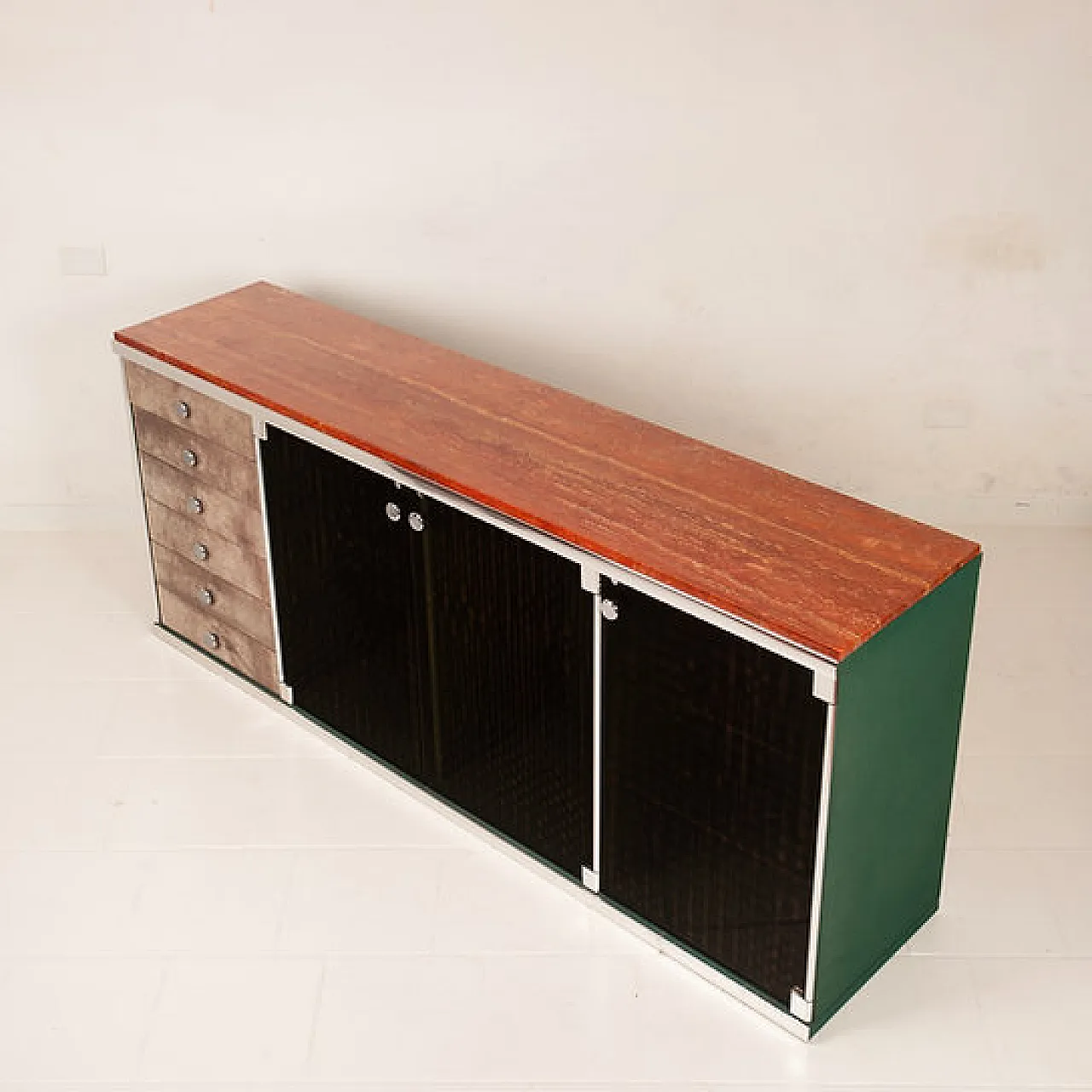 Credenza Tucroma di Guido Faleschini per i4 Mariani, anni '70 14