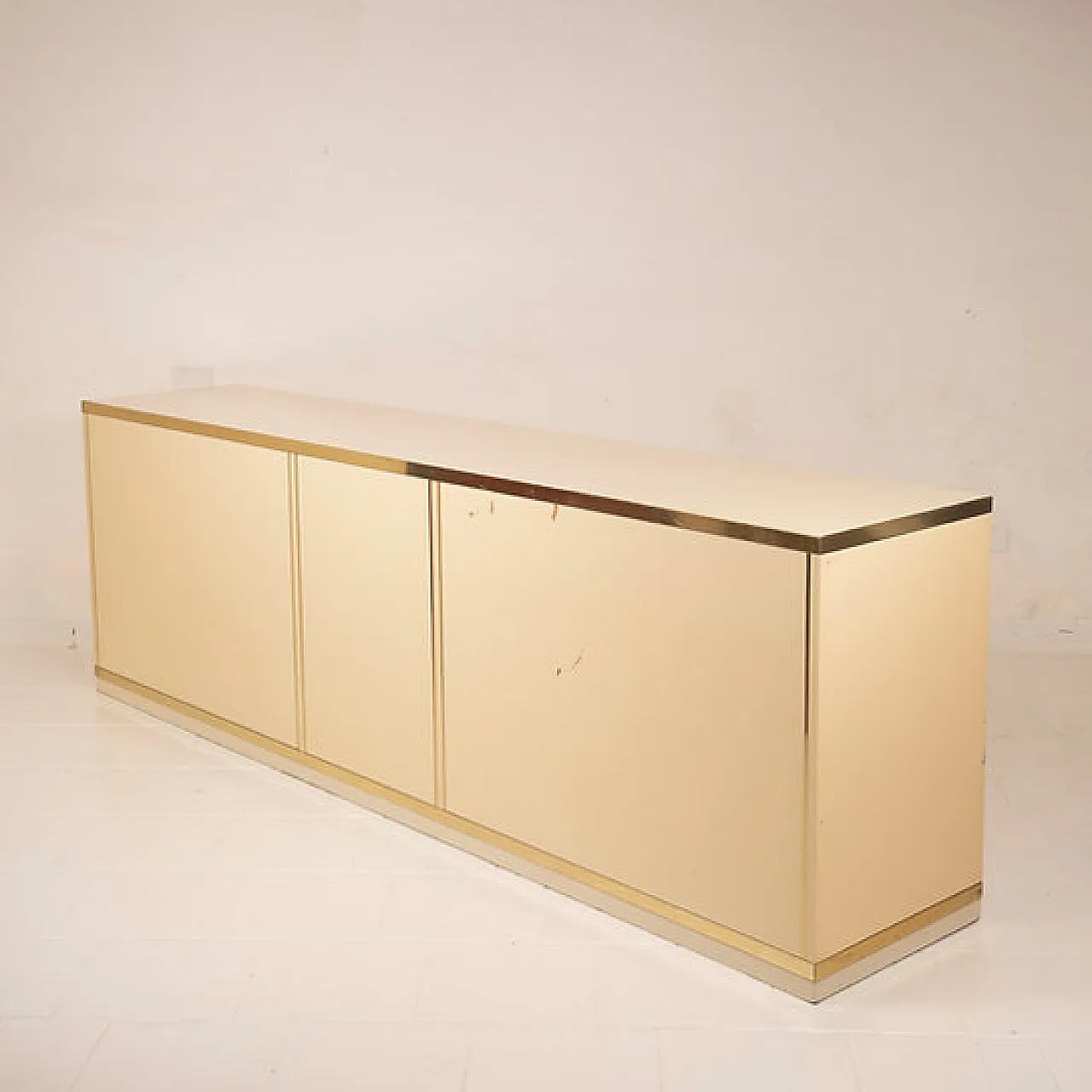 Willy Rizzo Hollywood Regency sideboard for Mario Sabo, 1970s 4