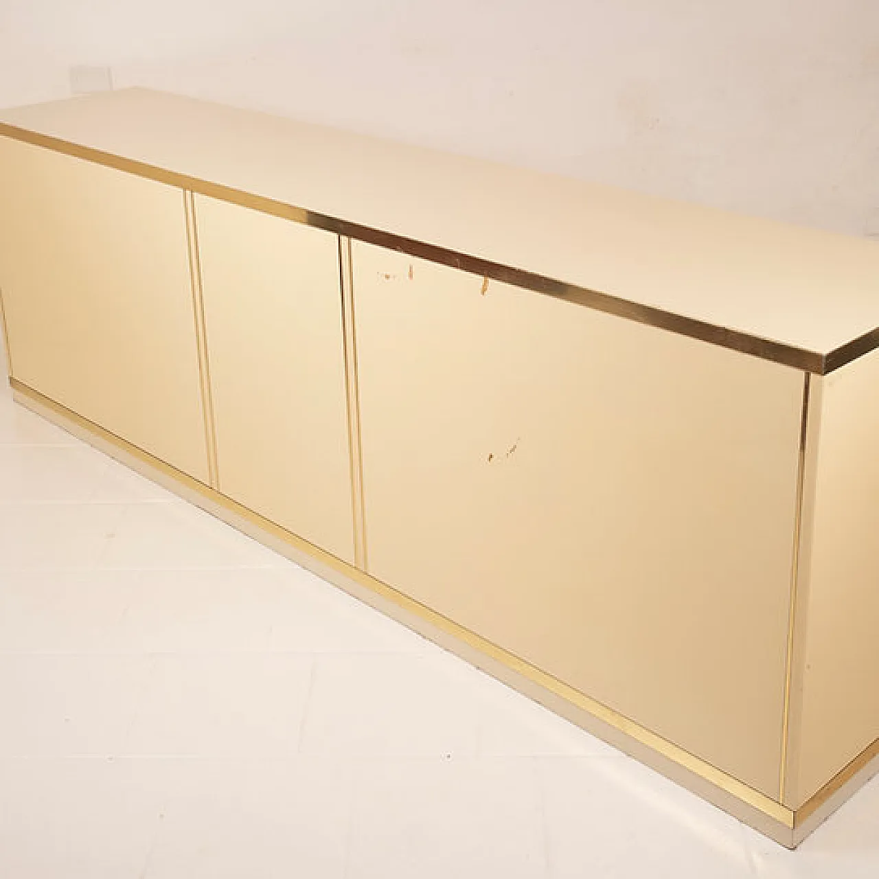 Willy Rizzo Hollywood Regency sideboard for Mario Sabo, 1970s 5