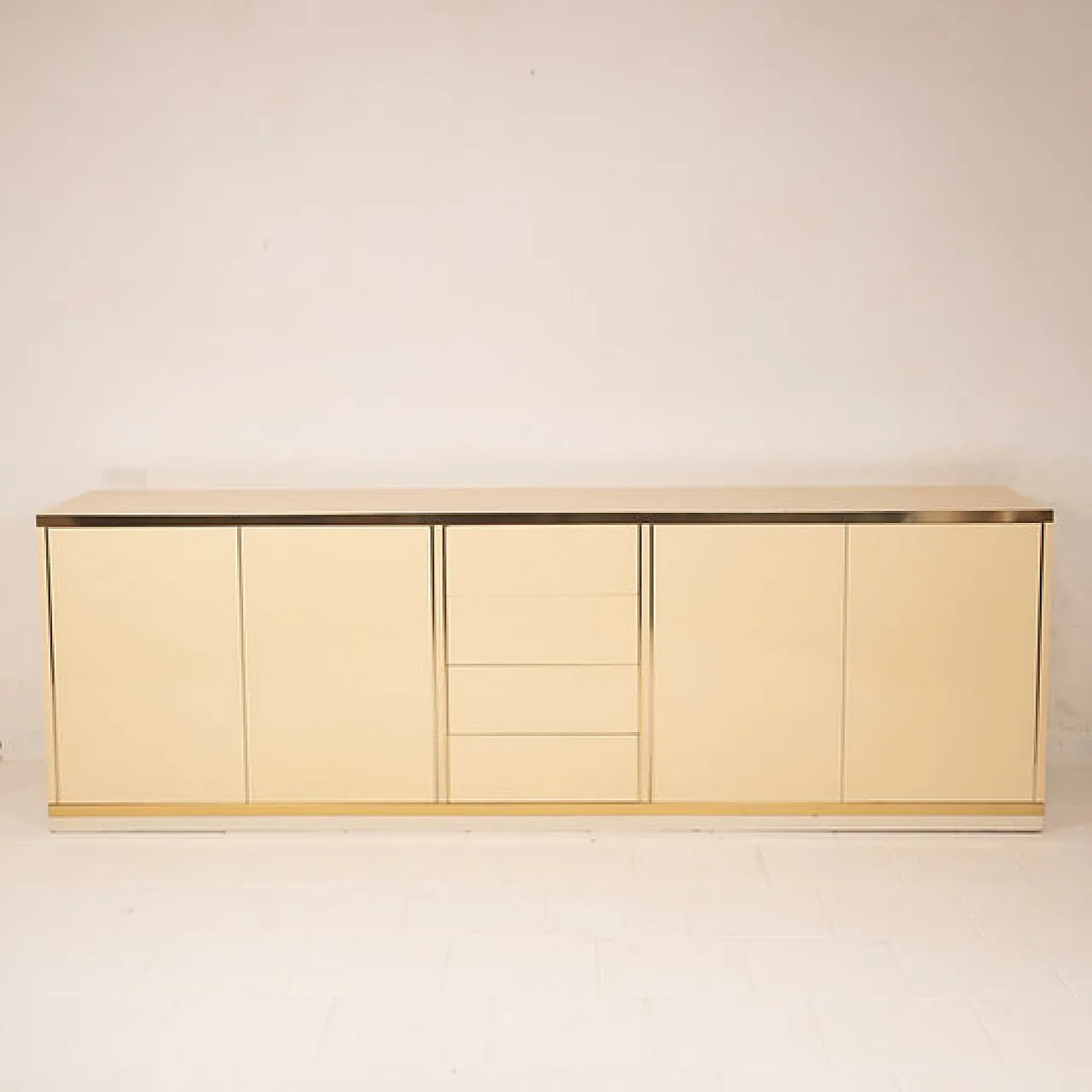 Willy Rizzo Hollywood Regency sideboard for Mario Sabo, 1970s 11