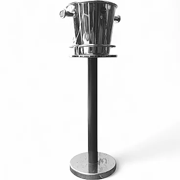 Sottsass Ettore design years '70 for Alessi ice bucket bottles column