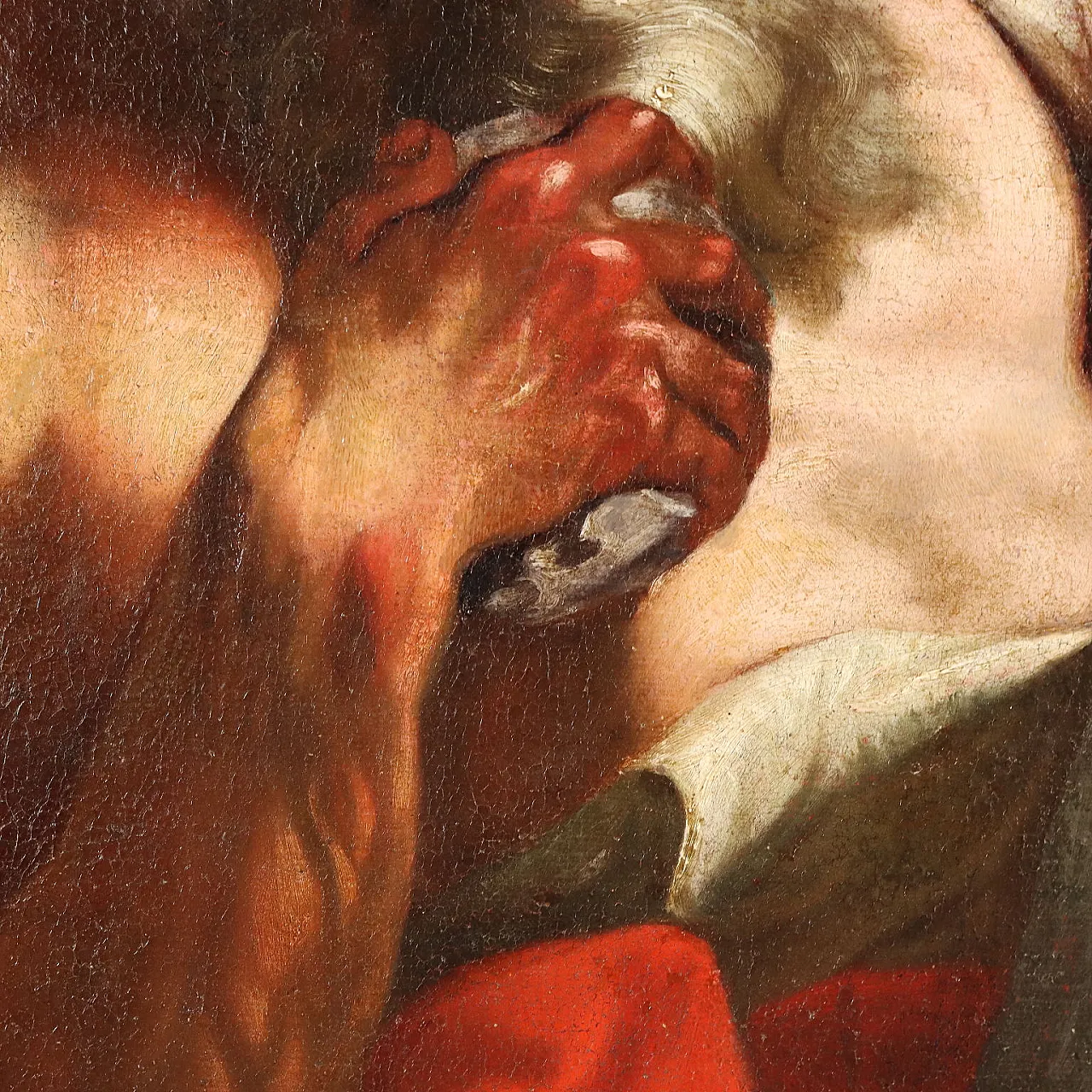 St. Jerome, oil painting on canvas, 18th century 5