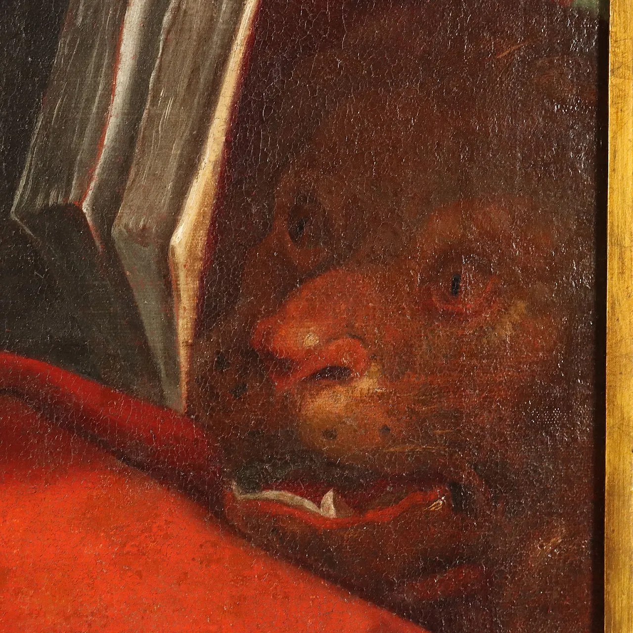 St. Jerome, oil painting on canvas, 18th century 7