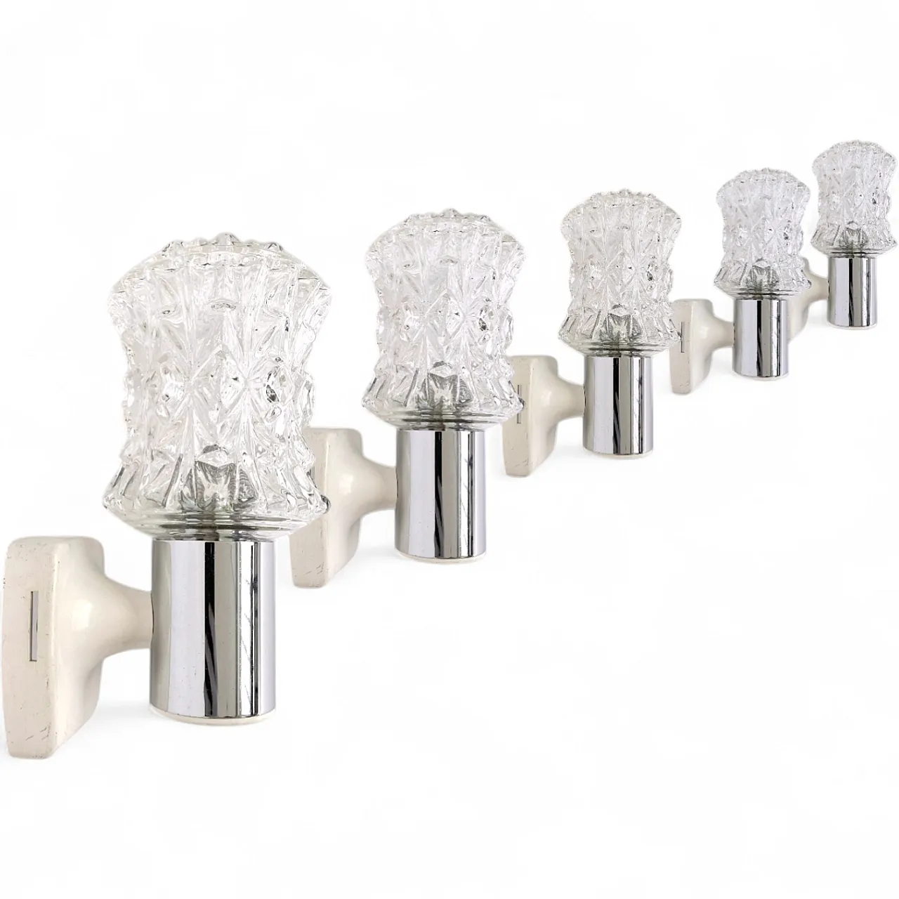 5 wall lights by Targetti Sankey, 1960s 11