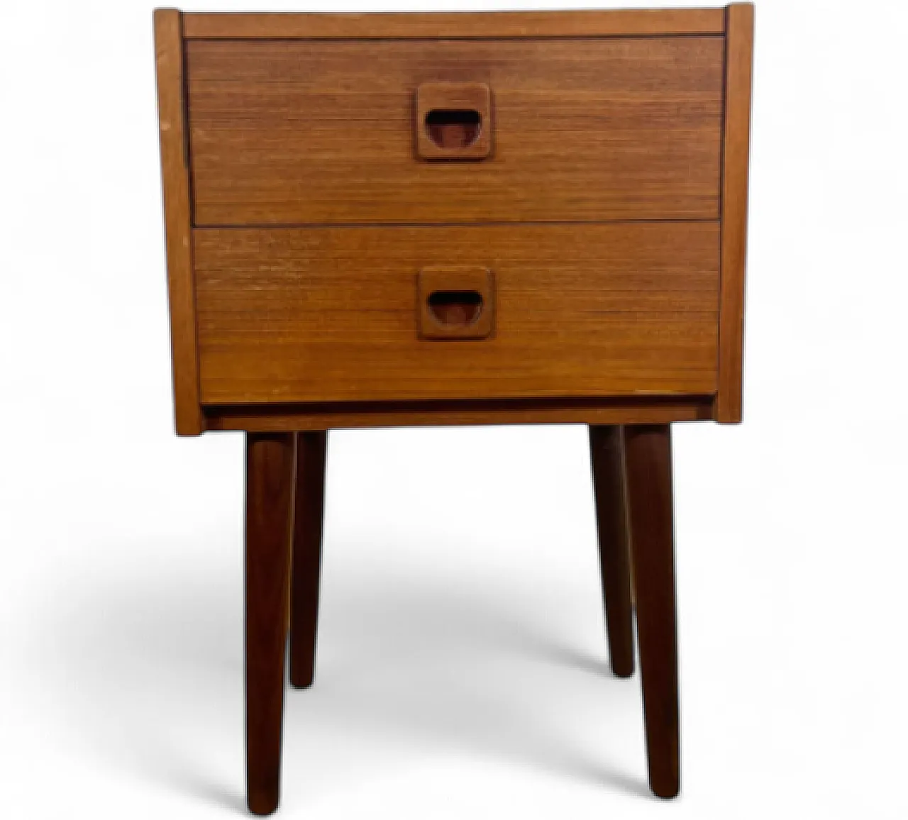 Comodino in teak Mid-Century, anni ’60 4