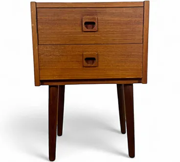 Comodino in teak Mid-Century, anni ’60