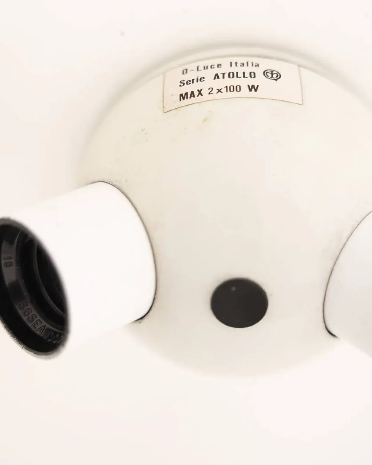 Lampada a sospensione Sonora di Vico Magistretti per Oluce, anni '70 6