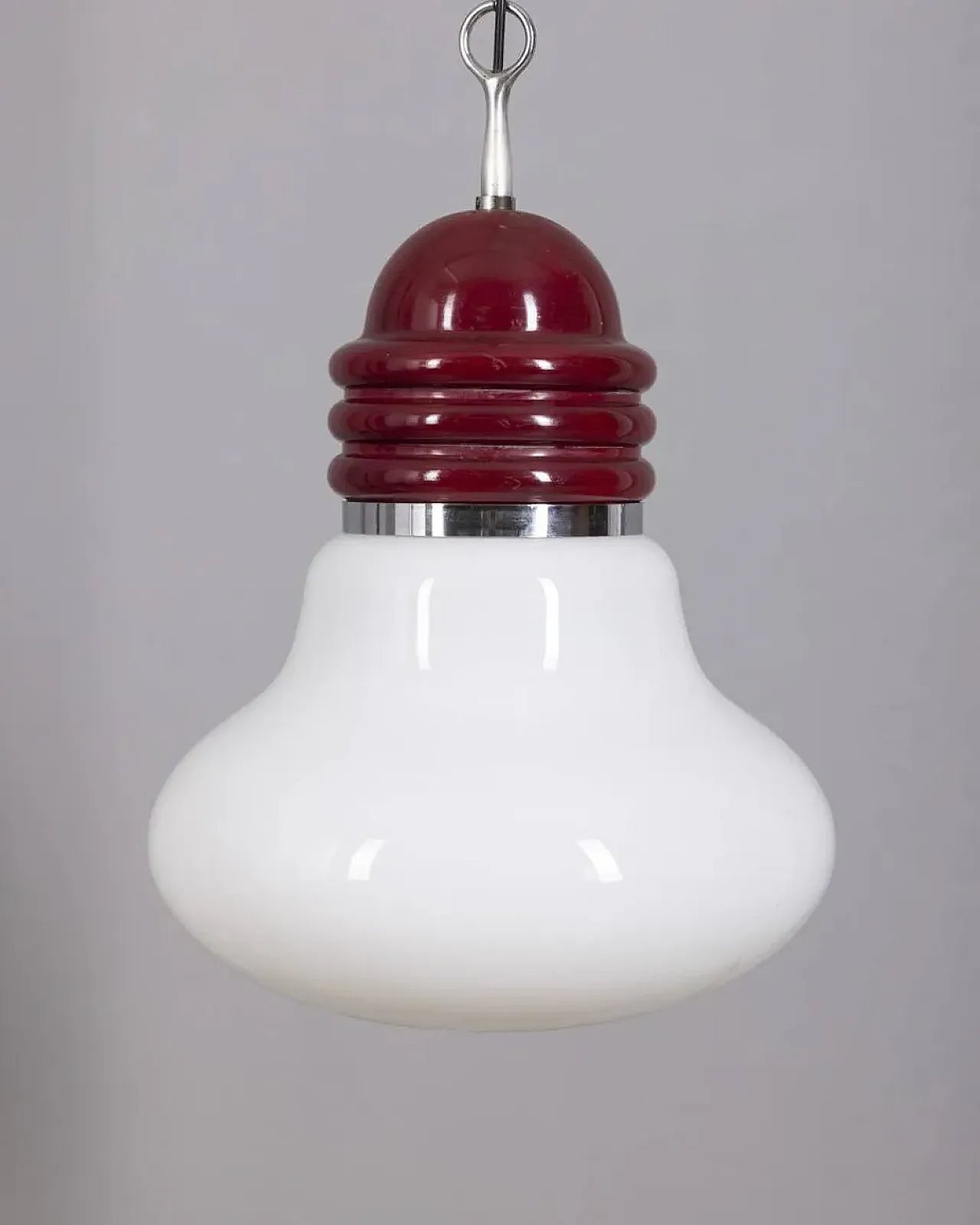 Lampada Arianna in vetro e metallo di P.Brombin per Artemide, anni '70 2