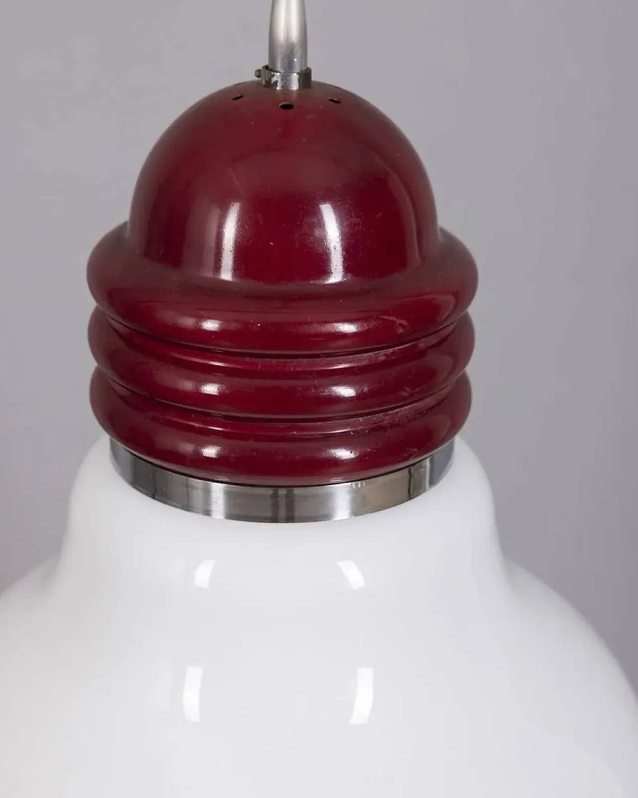 Lampada Arianna in vetro e metallo di P.Brombin per Artemide, anni '70 3