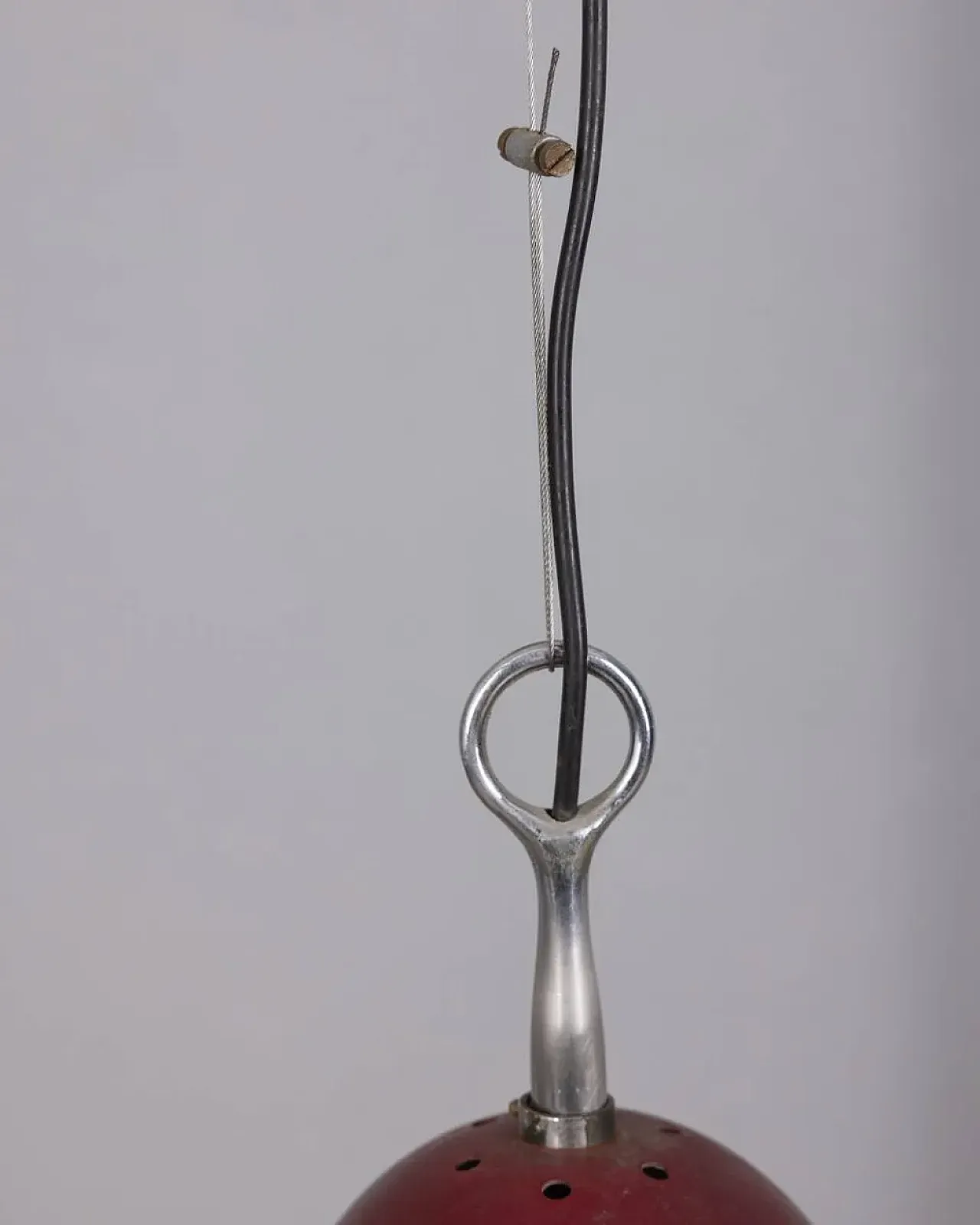 Lampada Arianna in vetro e metallo di P.Brombin per Artemide, anni '70 8