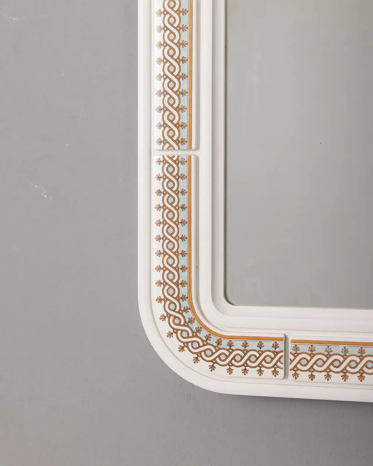 Specchio da parete in plastica con Carrara Matta, anni '70 3