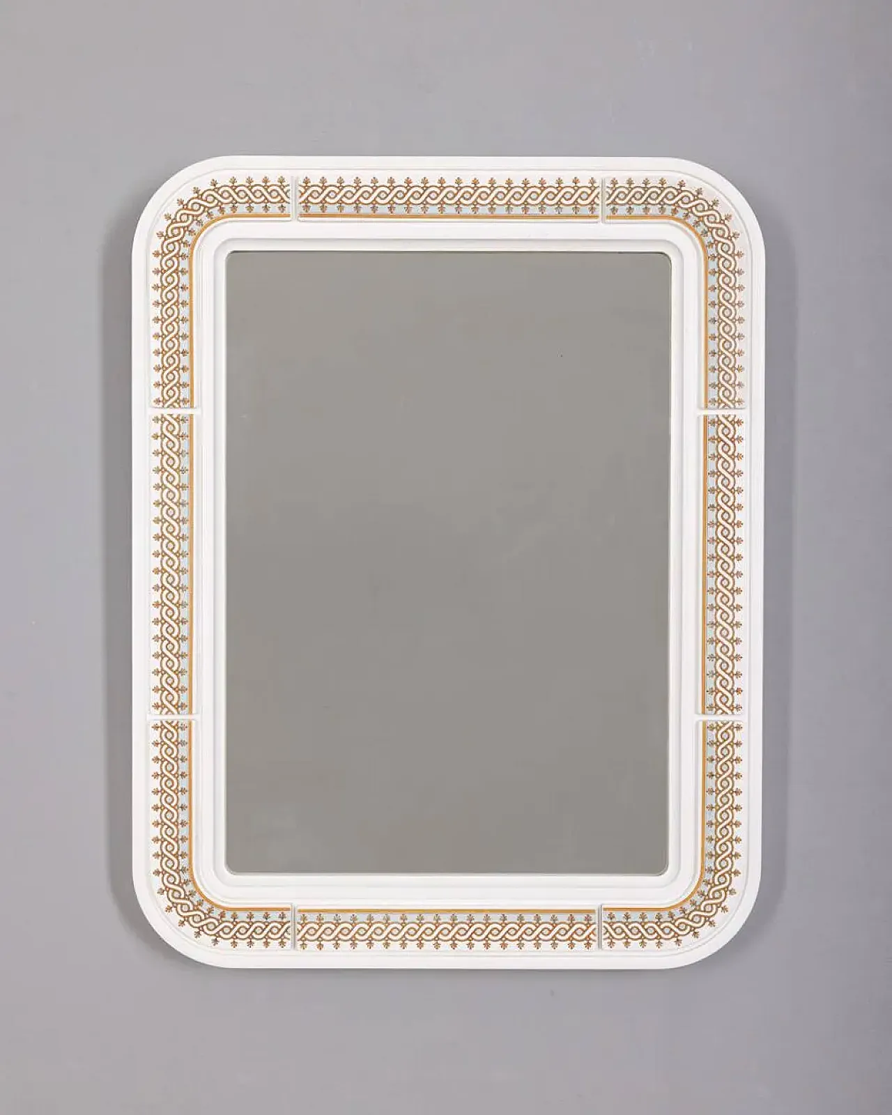 Specchio da parete in plastica con Carrara Matta, anni '70 9