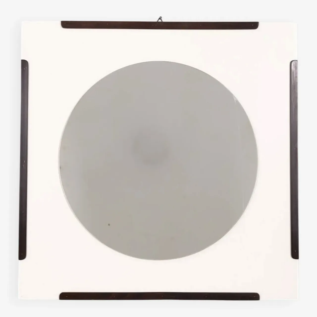 Specchio da parete in legno di Sbrilli Fratelli, anni '70 2