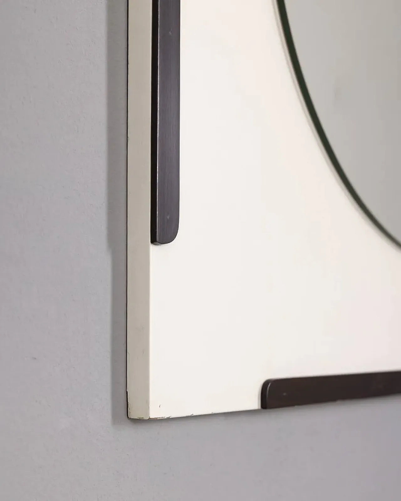 Specchio da parete in legno di Sbrilli Fratelli, anni '70 7