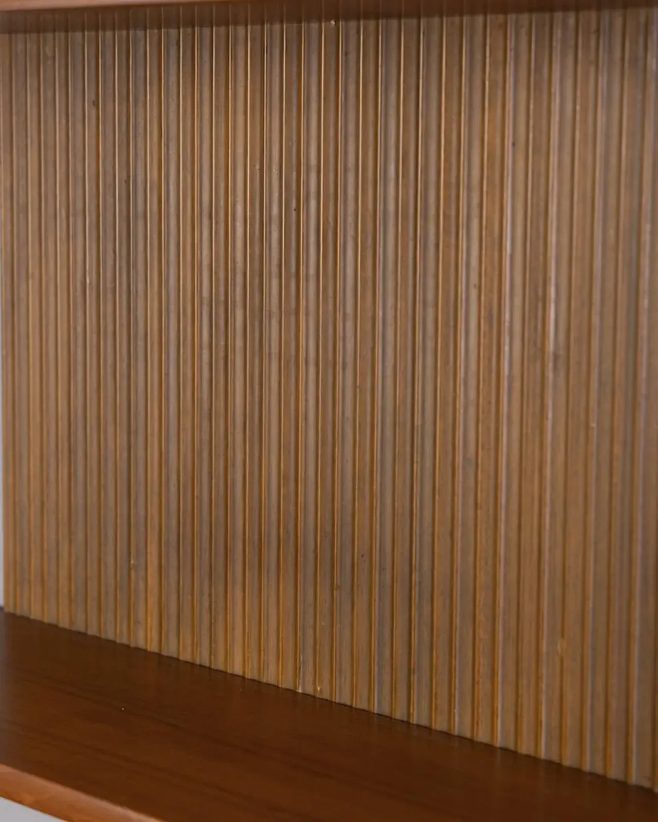 Teak sideboard with wall-mounted system, 1960s 20