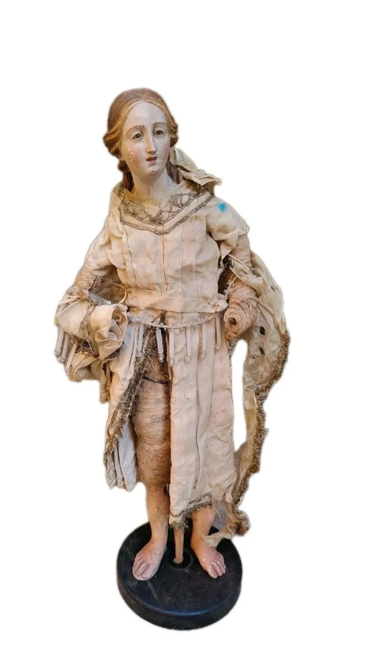 Virgin or Saint, sculpture, 18th century 1