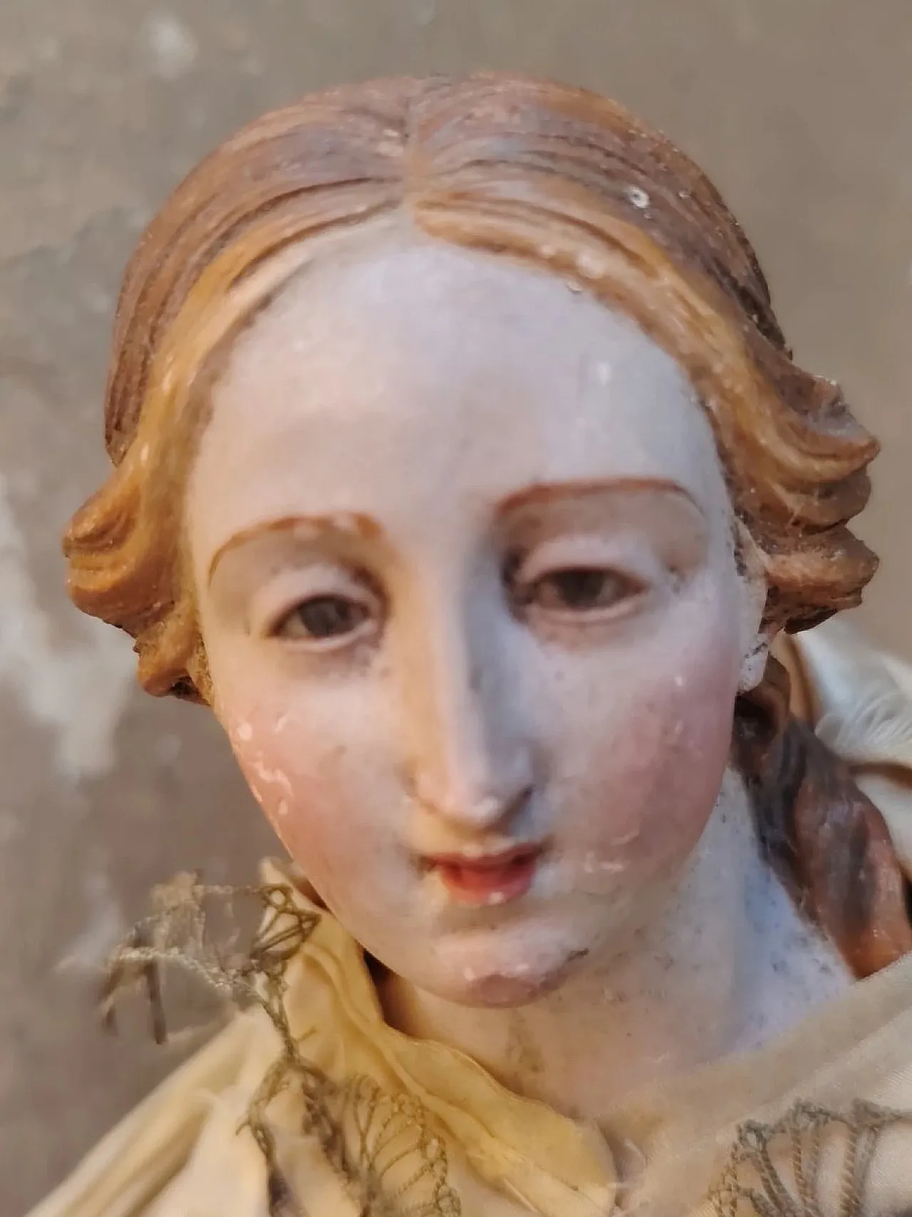 Virgin or Saint, sculpture, 18th century 6