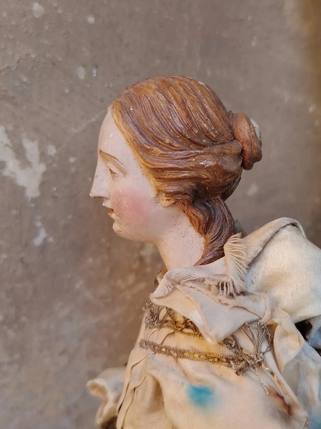 Virgin or Saint, sculpture, 18th century 8