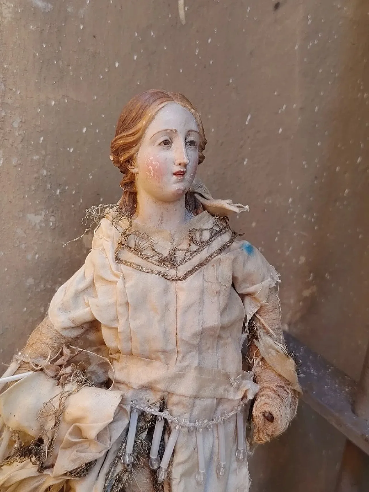 Virgin or Saint, sculpture, 18th century 11