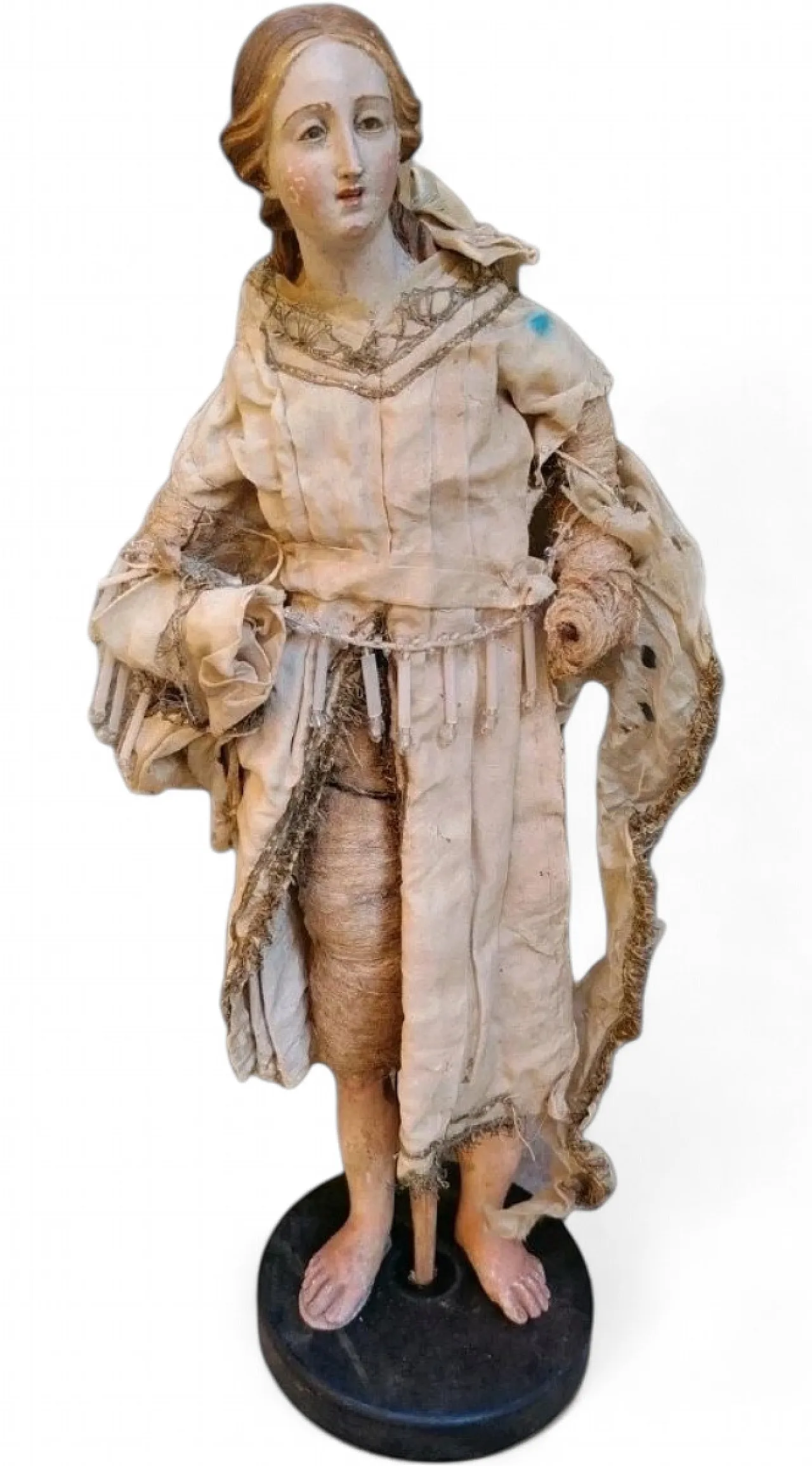Virgin or Saint, sculpture, 18th century 12