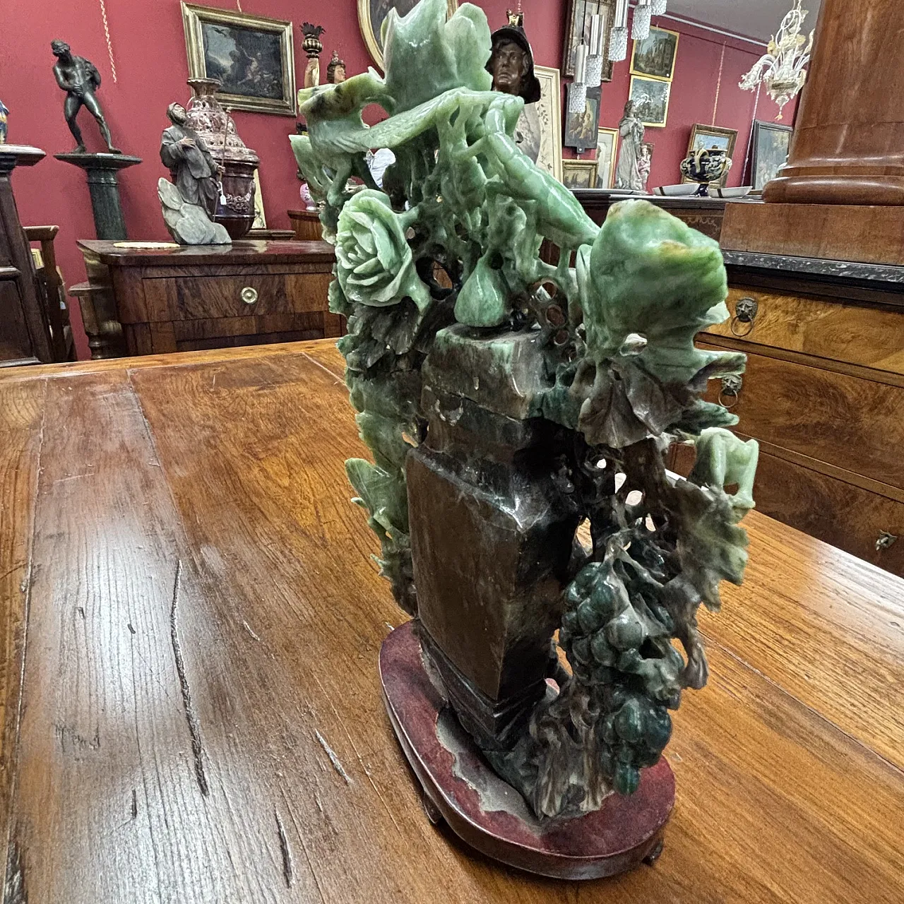 Scultura a Vaso Giada, primo '900 10