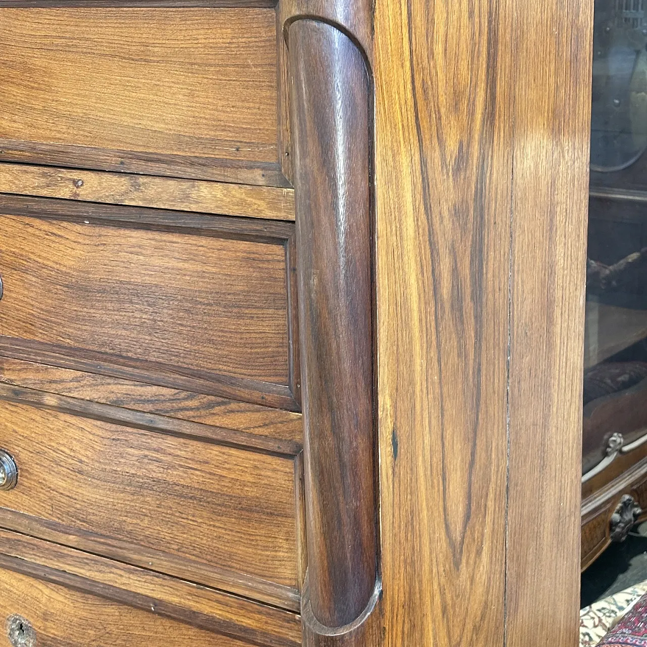 Rosewood septet, Luigi Filippo, 19th century 3