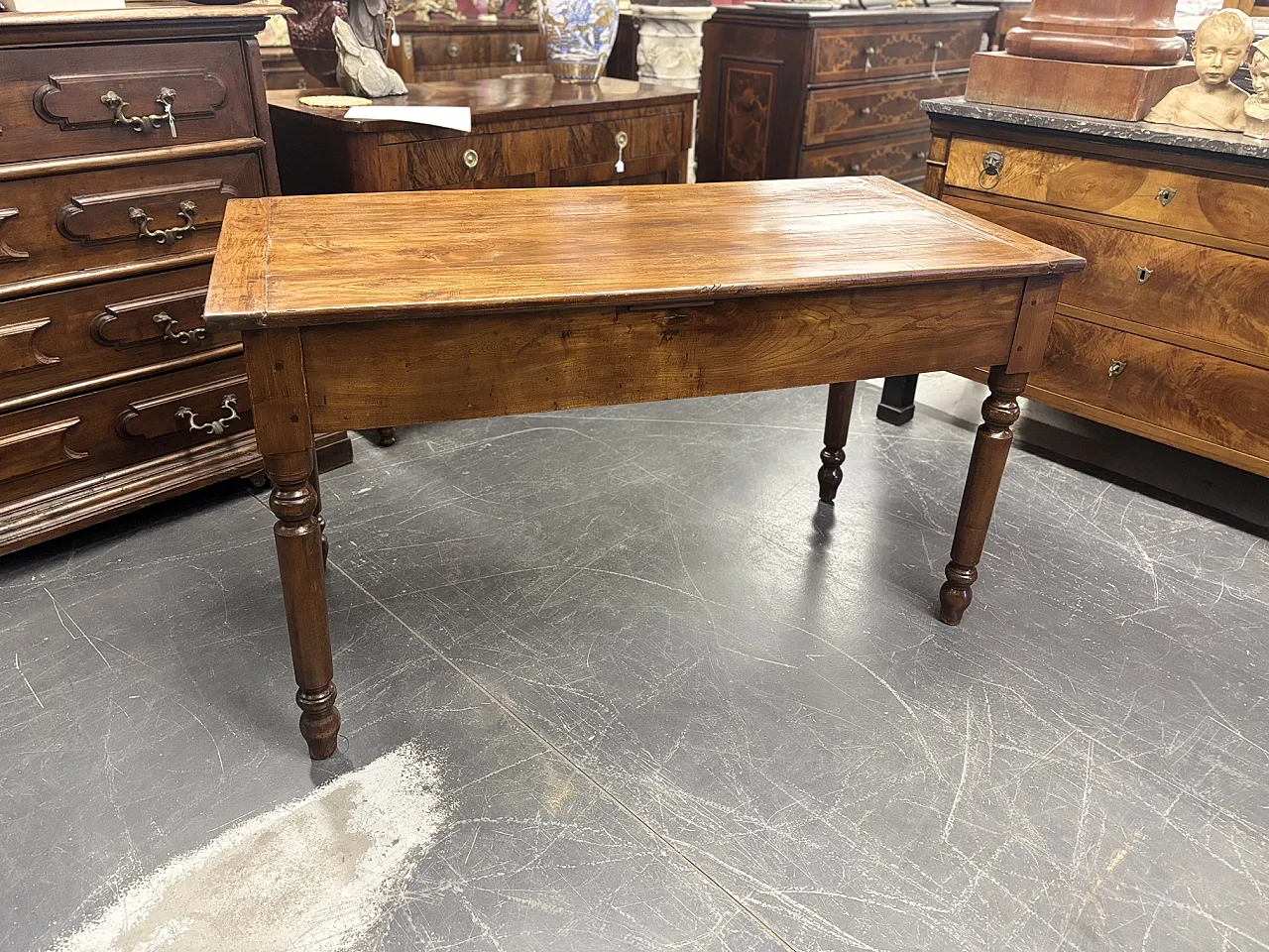 Louis Philippe table solid cherry, 19th century 7